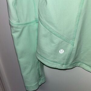 Lululemon mint green jacket